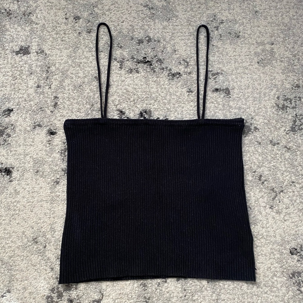 brandy melville tube top style spaghetti strap tank top